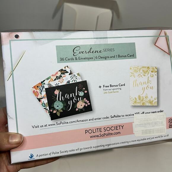 Huge Mixed Lot of Blank THANK YOU Cards - Picture 2 of 7